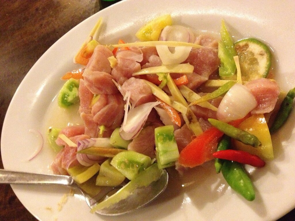 Filipino dishes prepared in an El Nido cooking class