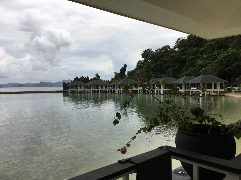 Beachside view in El Nido, Palawan