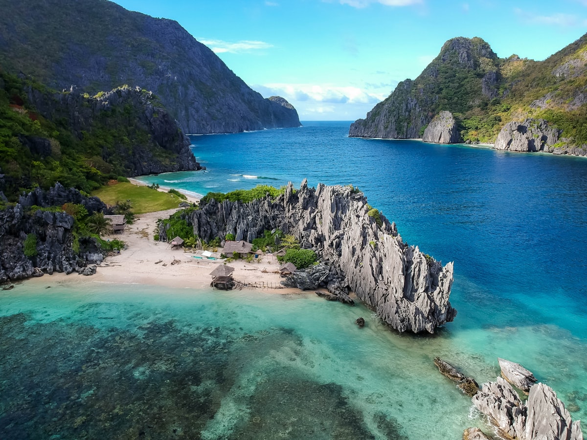 El Nido lagoon in perfect dry season conditions