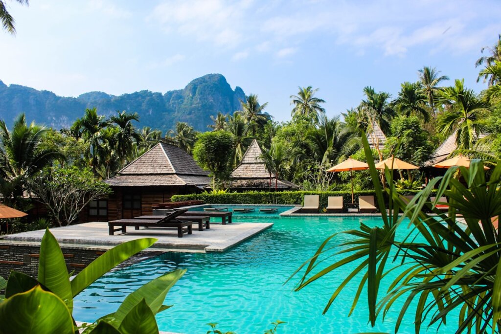 Luxury overwater villa resort in El Nido Palawan Philippines