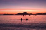 Tropical sunset in Bacuit Bay, El Nido (Wikimedia Commons, CC BY 4.0)