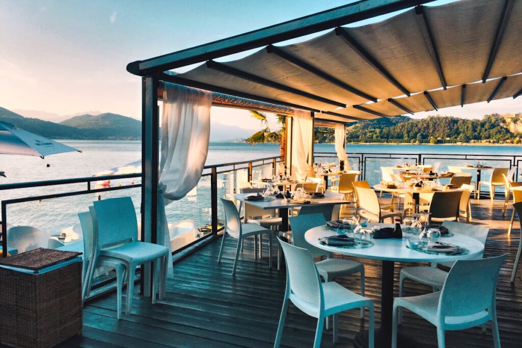 Fresh seafood restaurant grilled fish El Nido Palawan Philippines