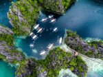 愛妮島跳島 Bacuit Bay 螃蟹船俯瞰