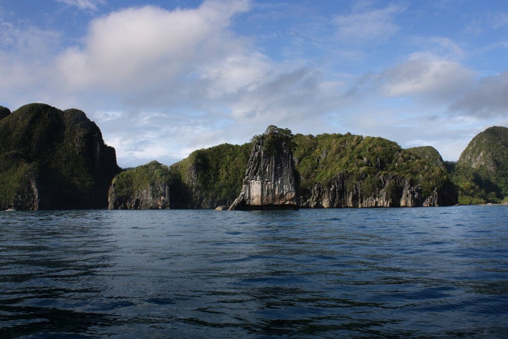 Limestone islands of the Caramoan Peninsula in Camarines Sur