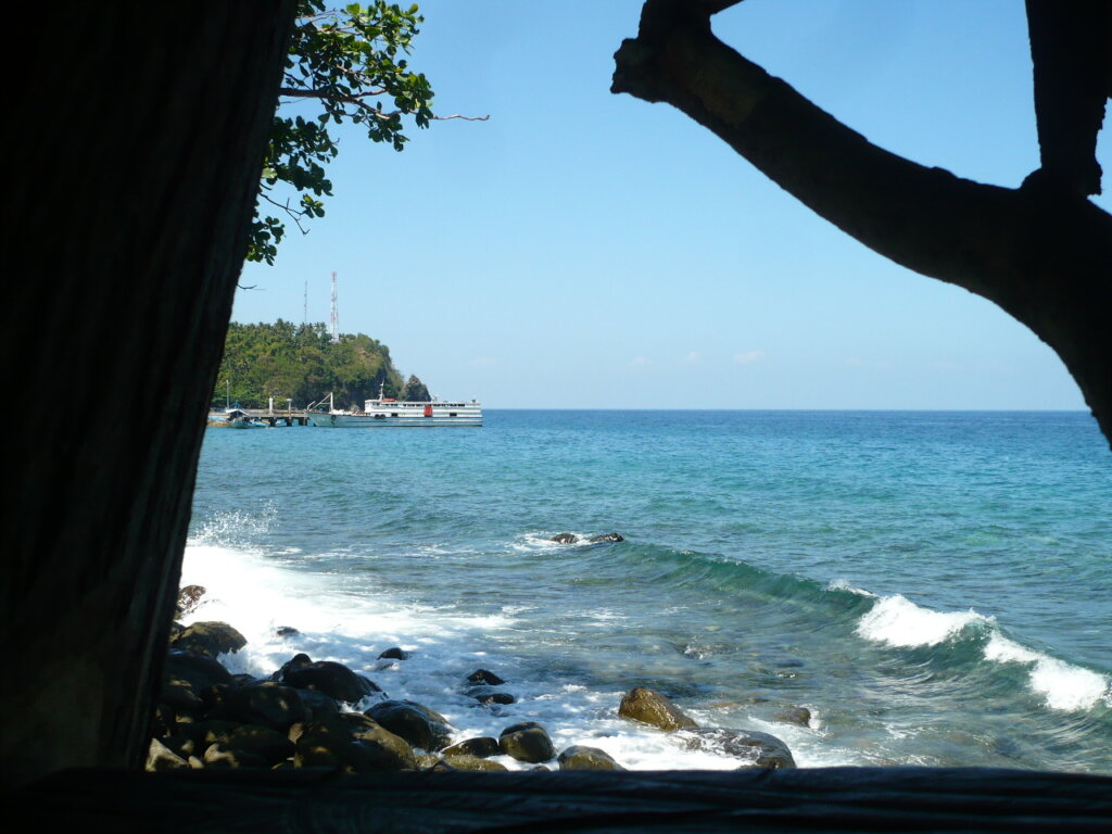 Coastline of Banton Island in Romblon, Philippines