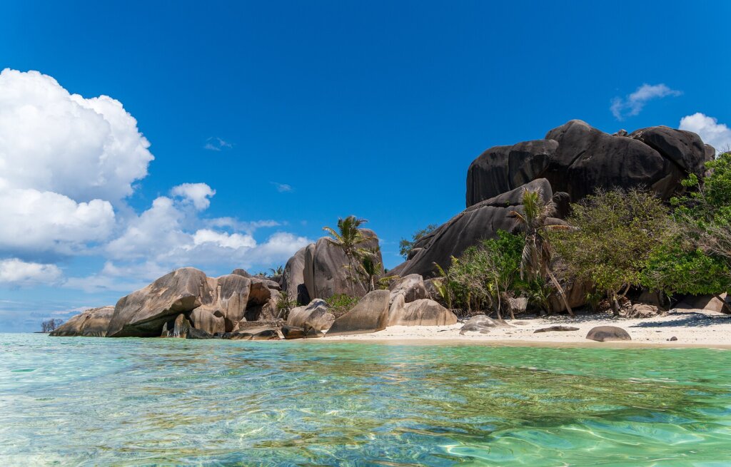 Anse Source d'Argent beach on La Digue, Seychelles
