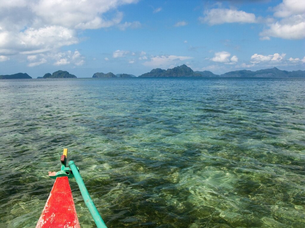 El Nido Bay Palawan Island view