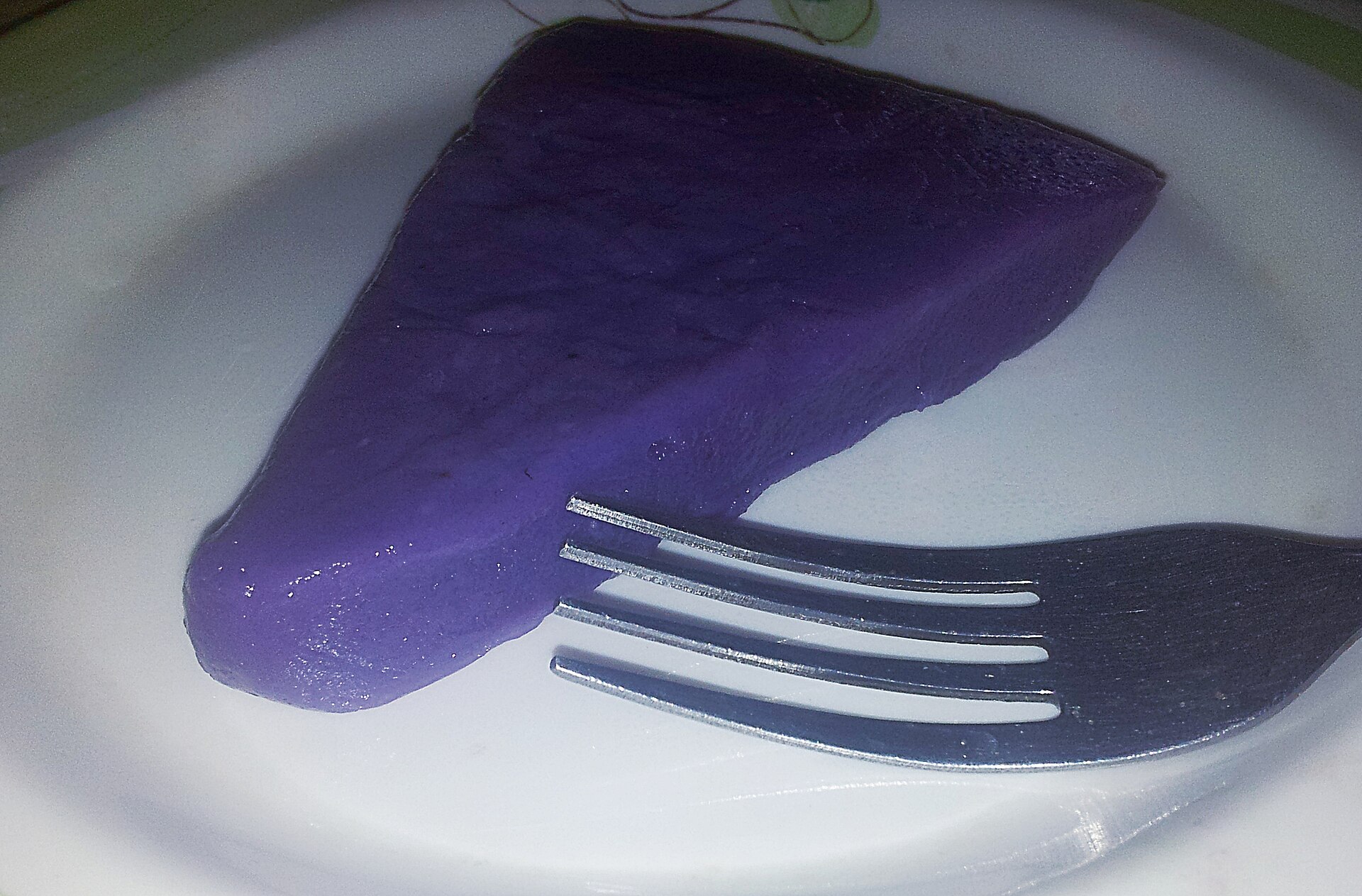 Ube halaya, purple yam jam, a classic Filipino dessert