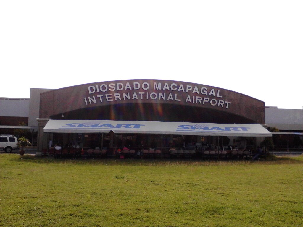 Clark International Airport terminal in Pampanga, Philippines