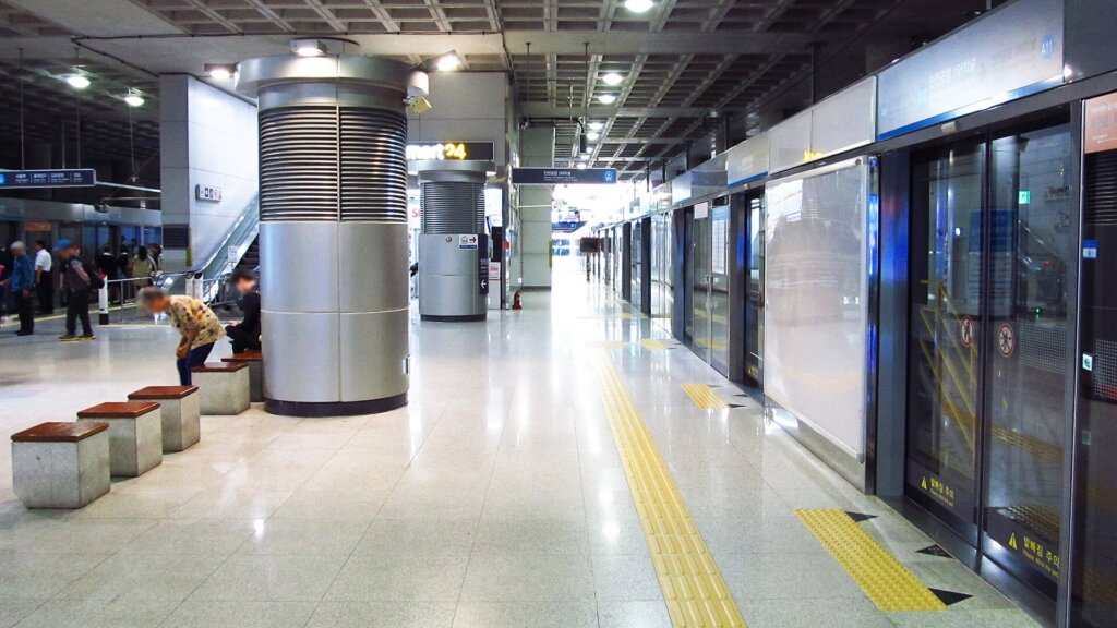 Incheon International Airport rail station, Seoul gateway to El Nido